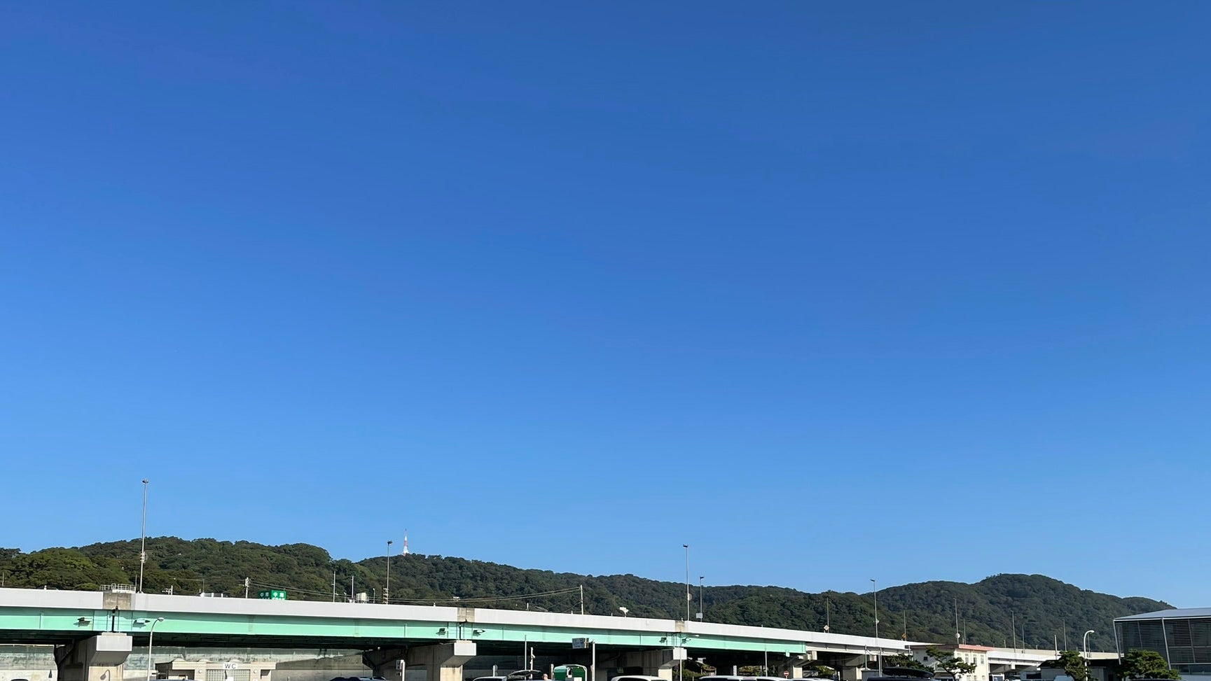大磯　湘南平と西湘バイパス